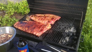 ribs and beer